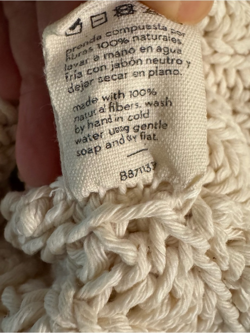 Babaa Spanish Cotton Sweater - Picture 5 of 5